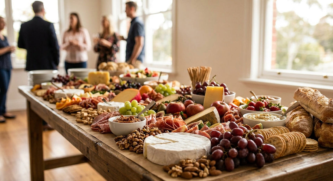 How to build a grazing table for a large party