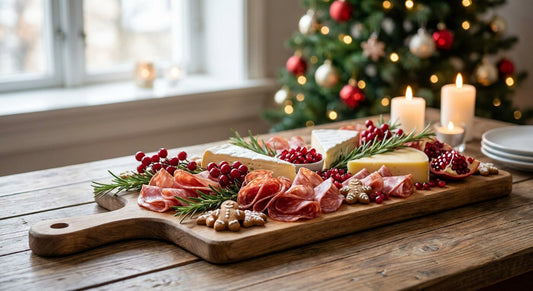 Charcuterie boards for Christmas parties