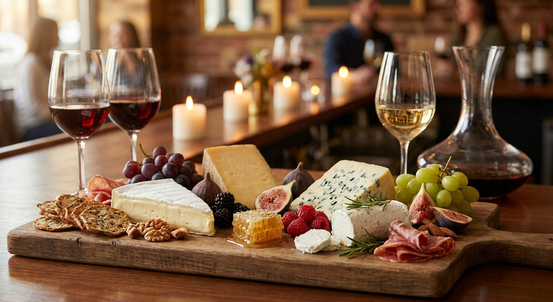How to arrange a cheese board for a wine bar night