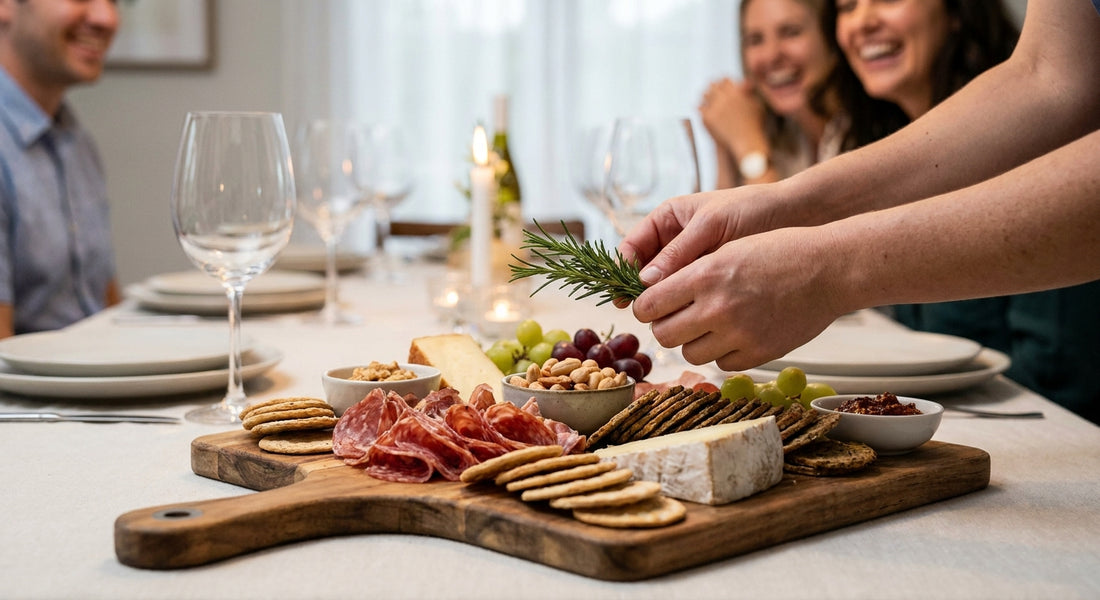 How to build a charcuterie board for a dinner party