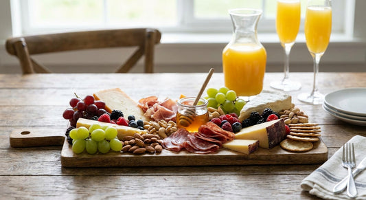 Charcuterie boards for a brunch spread
