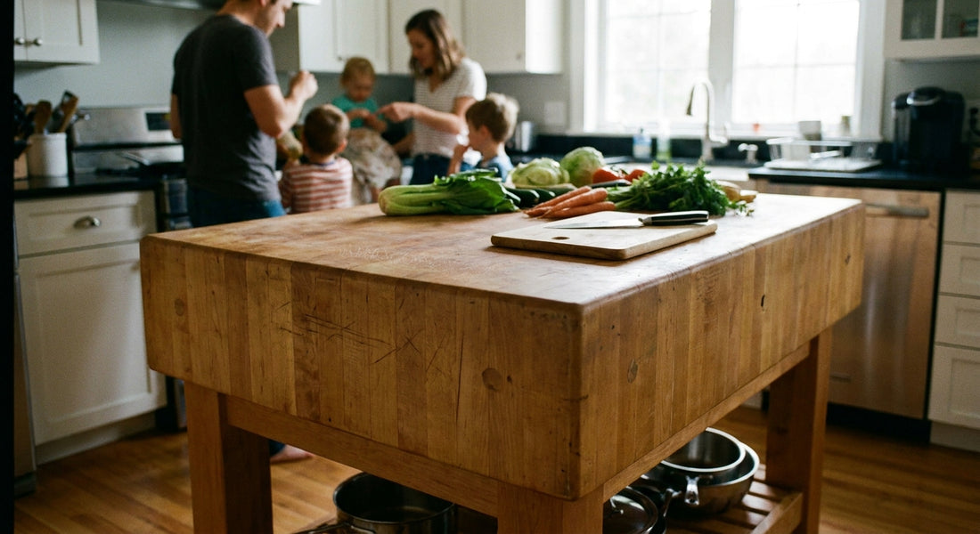 Best maple butcher block for a family kitchen