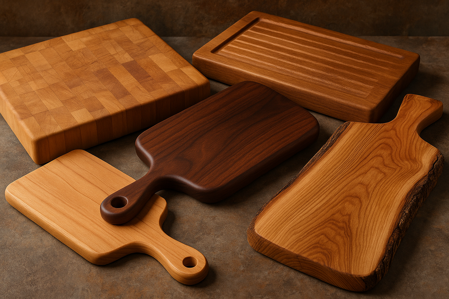 Wood Cutting Boards, Charcuterie, Butcher Blocks & Serving Boards