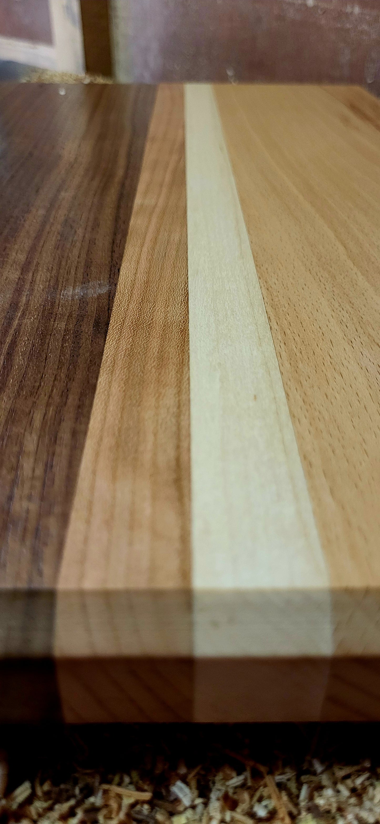 Top-down view of The Turlough chopping surface