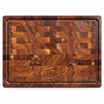 Medium Dark Walnut Chopping Board with Juice Groove