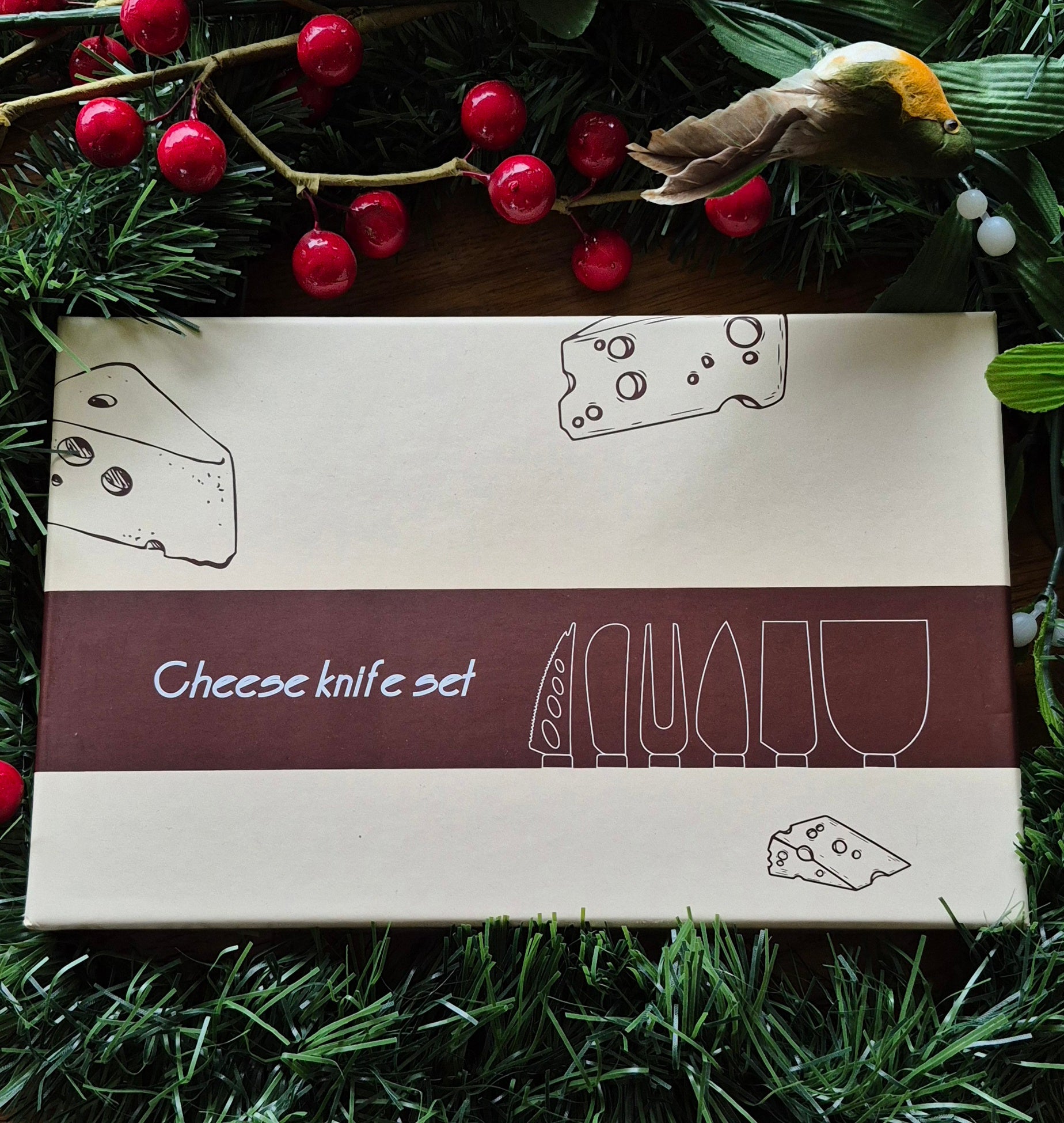 Elegant charcuterie knife set for serving brie, cheddar, and parmesan