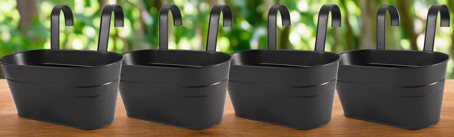 lack metal pot arranged as part of decorative display