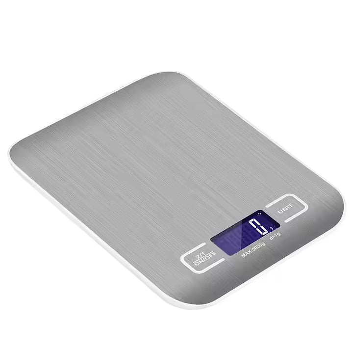 High accuracy digital kitchen scales with 10kg capacity