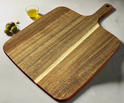 Modern wooden cheese board ideal for hosting large dinner parties and events.
